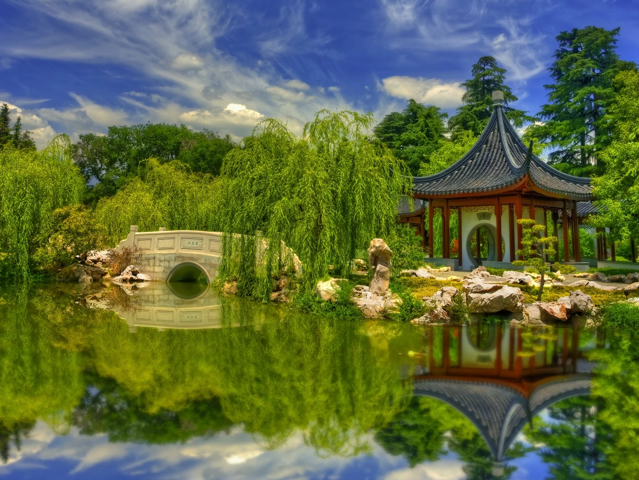 Как создать китайский сад
